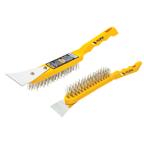 KUPA METAL KAZIMA SPATULALI ÇELİK TEL FIRÇA 